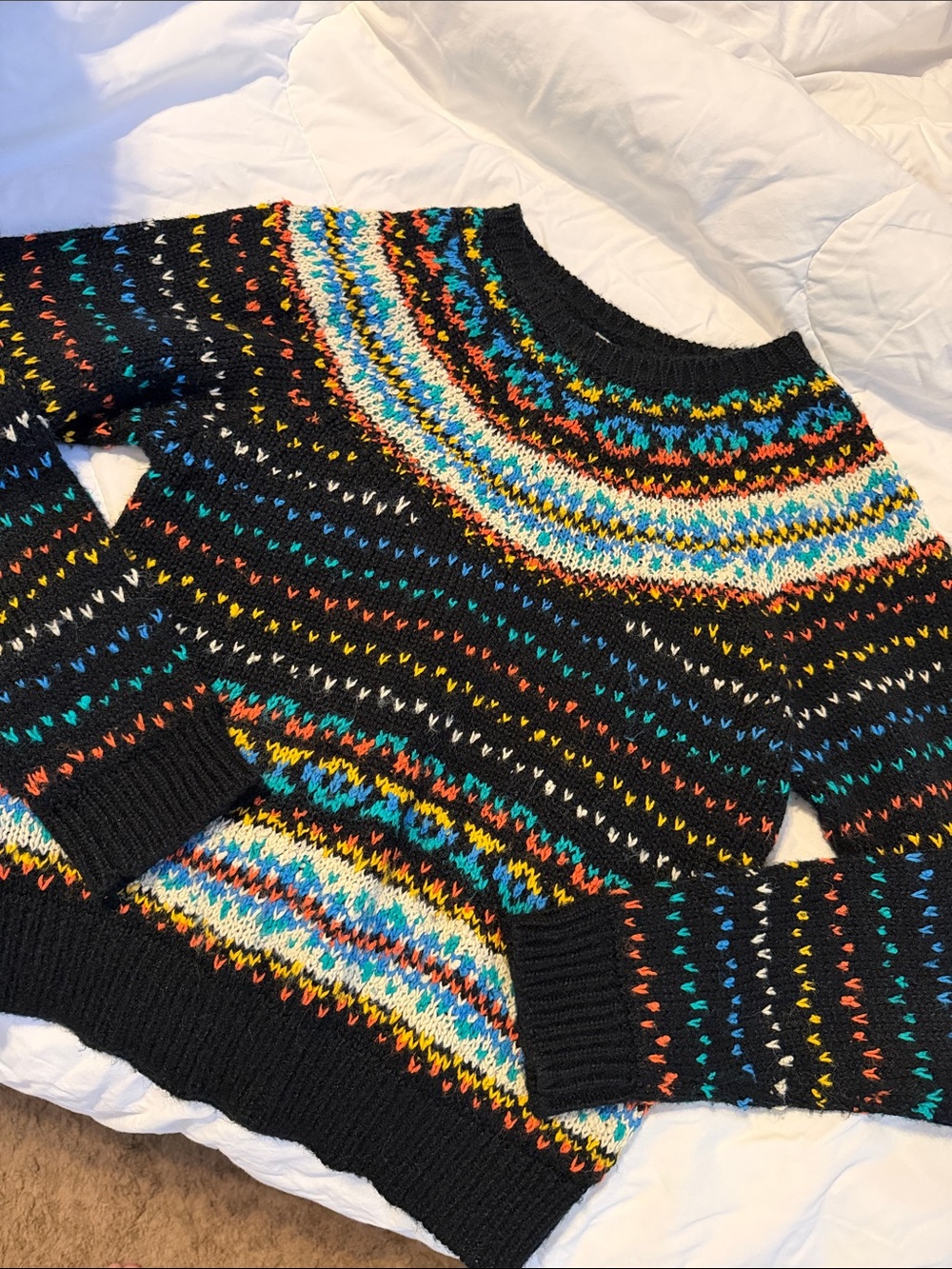 Vtg Back To Back Sweater 80s